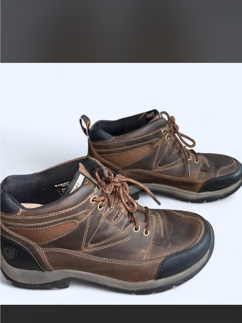 Ariat Brown Leather Chukka Hiking 8,5 D Boots